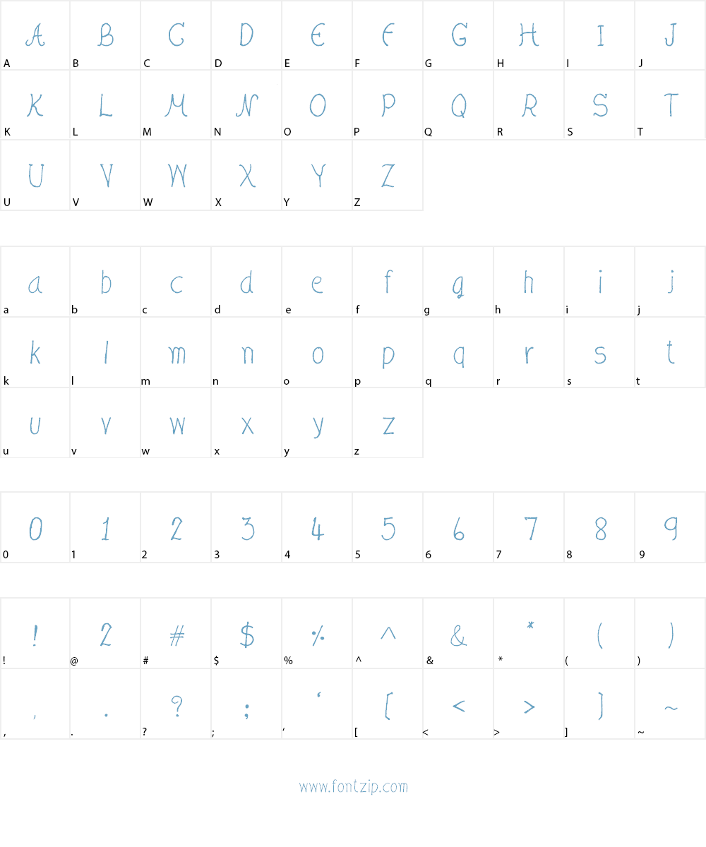 CRU-Nonthawat-Hand-Written Regu Font Character